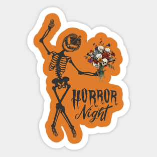 Halloween horror night Sticker